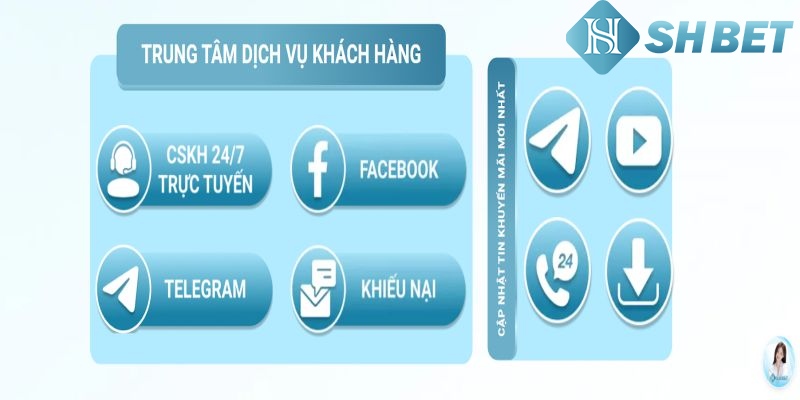 Các trường hợp người chơi phải liên hệ Shbet